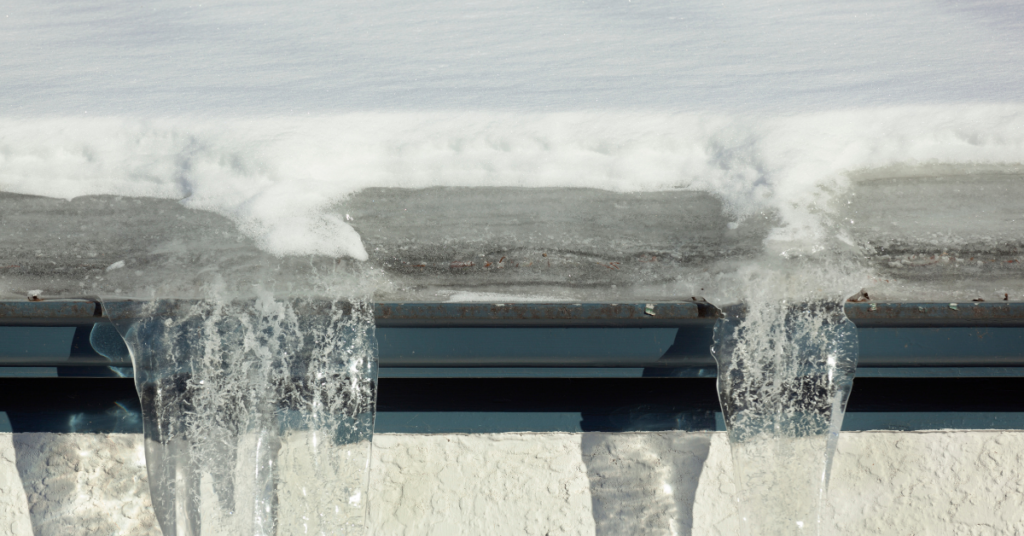 ice dam damage to Oregon roofs