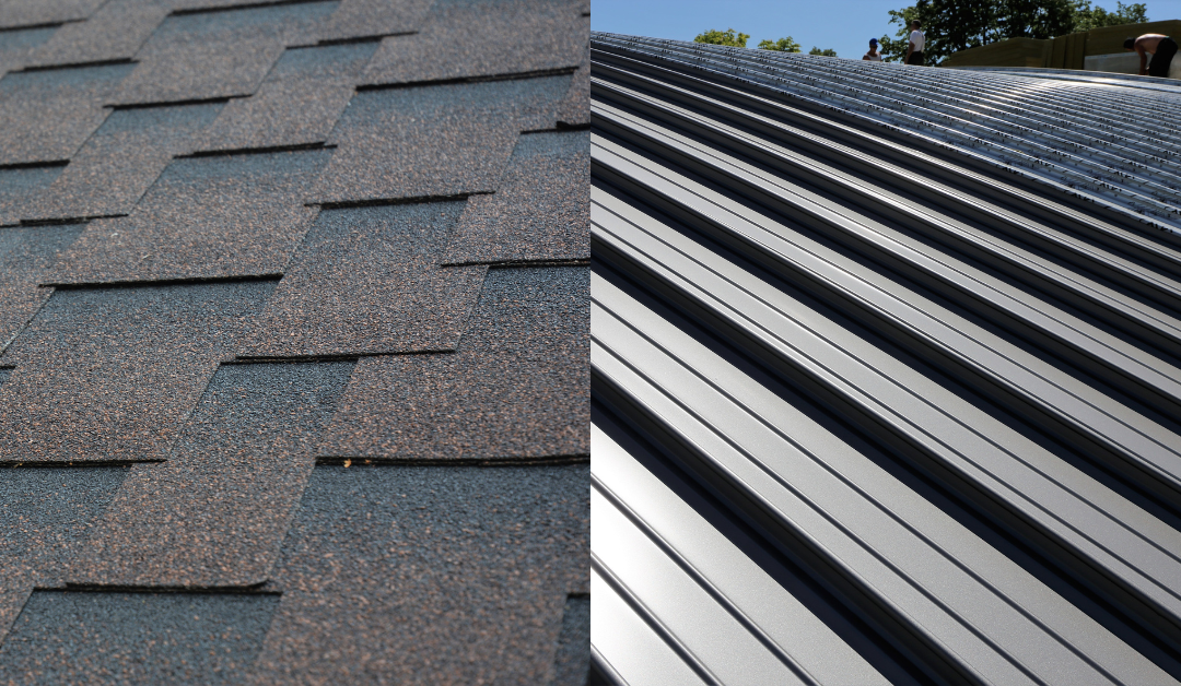 Comparing Roofing Materials: Asphalt Shingles vs. Metal Roofing